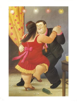 Dancer by Fernando Botero