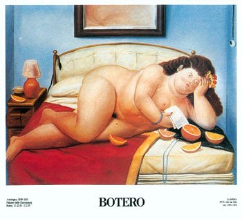 La Lettera by Fernando Botero