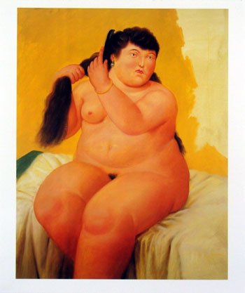 Nude by Fernando Botero