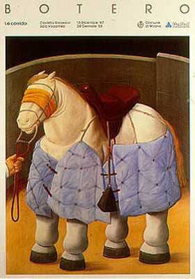 The Horse by Fernando Botero