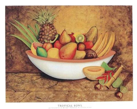 Tropical Bowl by William Templeton