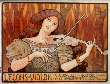 Source: 'Masters of the Poster' by Dover Publications
 Paul Berthon; Paris, Chaix, 1898; issue July 1899
