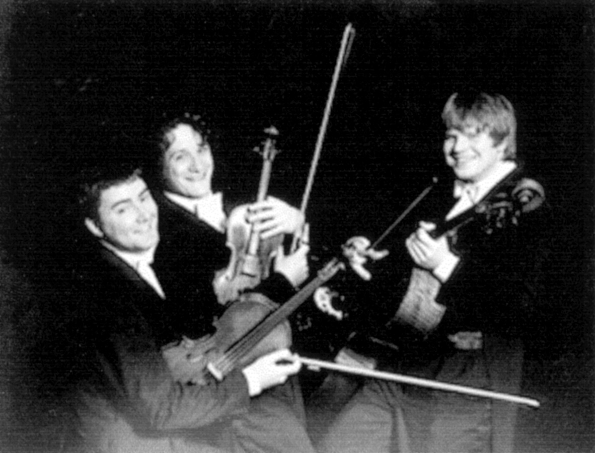 FFM welcomes back Jacques Thibaud Trio members, Philip Douvier, Burkhard Maiss and Uwe Hirth-Schmidt as they perform String Trios by Beethoven and Jean Francaix on October 26, 2003