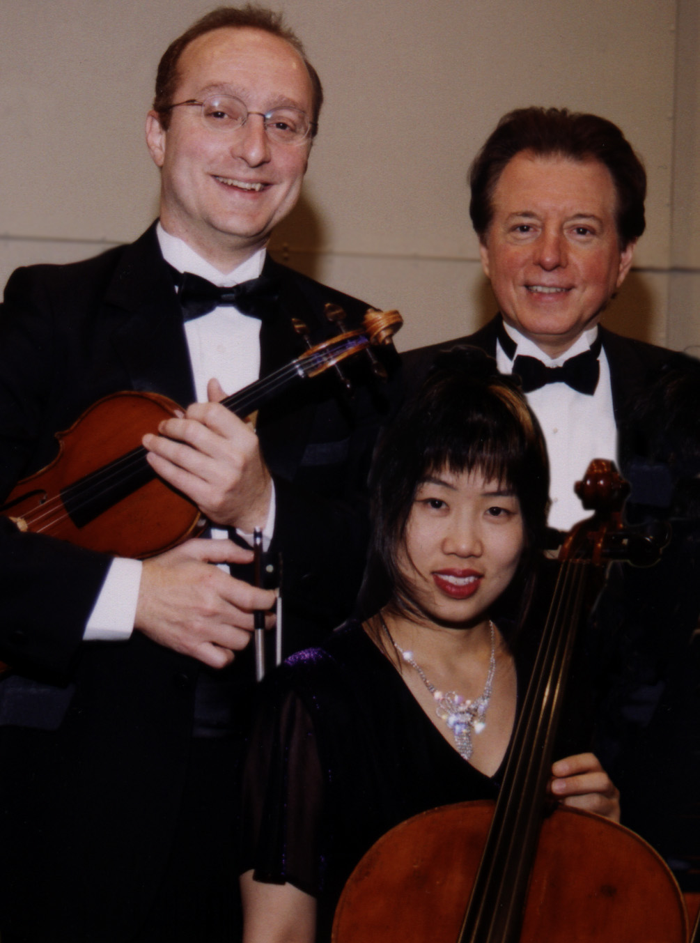 Premiere Trio members, Ernest Salem, Bongshin Ko and Eduardo Delgado perform works of Mendelssohn, Beethoven and Schubert December 5, 2004